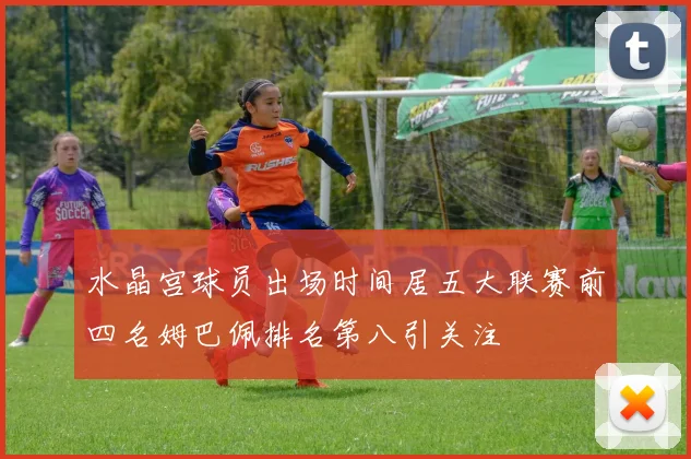 水晶宫球员出场时间居五大联赛前四名姆巴佩排名第八引关注