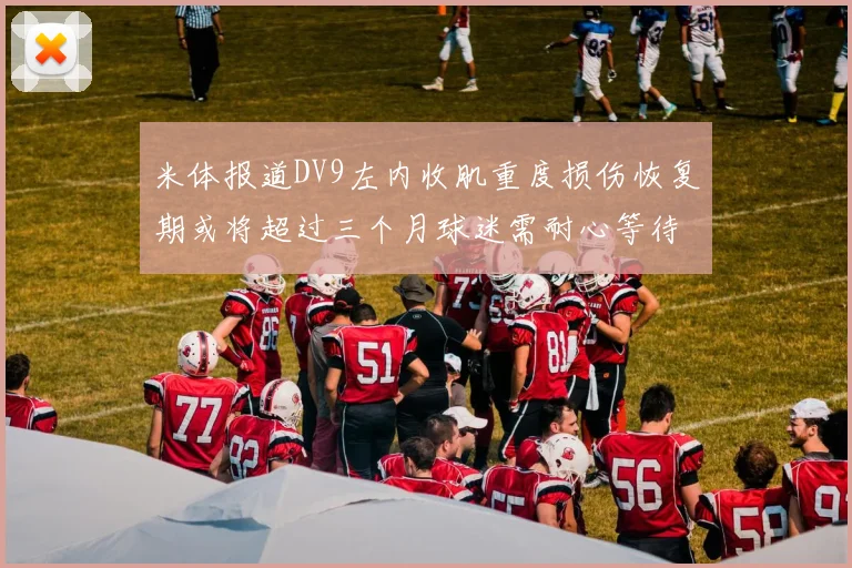 米体报道DV9左内收肌重度损伤恢复期或将超过三个月球迷需耐心等待